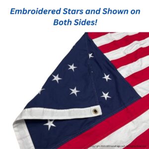 star spangled banner flag 15 star usa flags with 15 stripes cotton 3 x 5 ft.