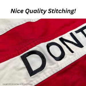 1st navy jack flag don't tread on me red cotton flags 3 x 5 ft.