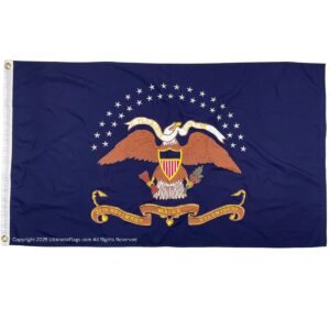 This image features a vibrant flag with a detailed design, perfect for showcasing state pride. Ideal for collectors and enthusiasts, this flag is available at a cheap price. Buy online now for the best affordable options at UltimateFlags.com.