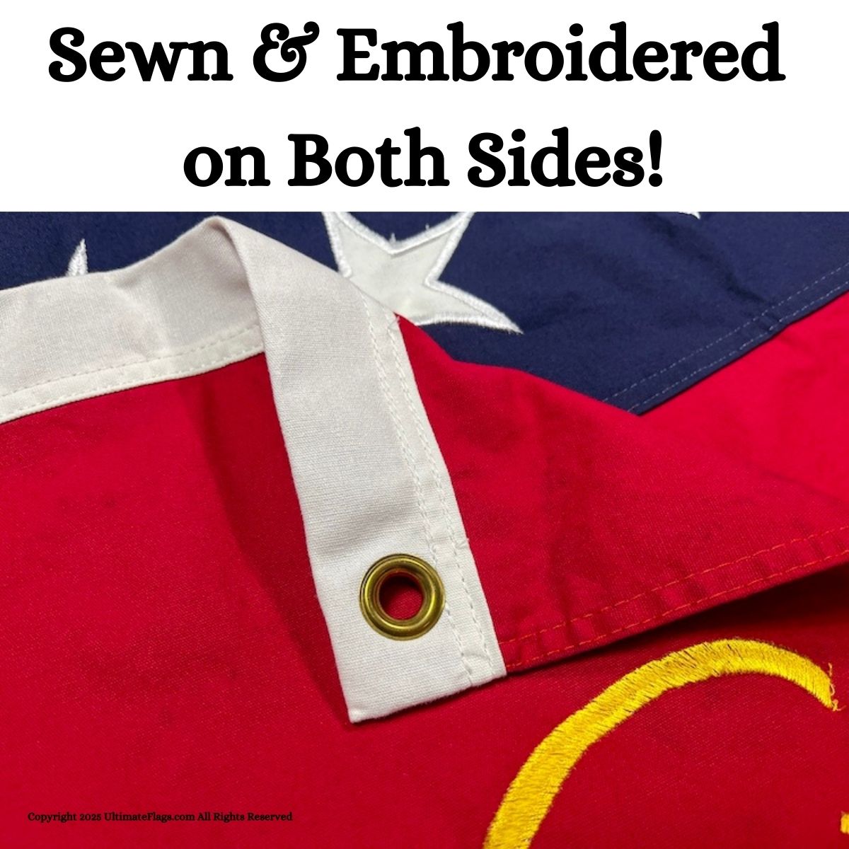 Sewn and embroidered flag showcasing high-quality craftsmanship, perfect for those seeking cheap and affordable options. Ideal for buyers looking to purchase online, this flag is among the best available for display. Available at UltimateFlags.com.