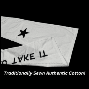 Authentic cotton flag showcasing traditional sewing techniques, perfect for those seeking cheap and affordable options. This is one of the best choices to buy online for flag enthusiasts. Visit UltimateFlags.com for more details.