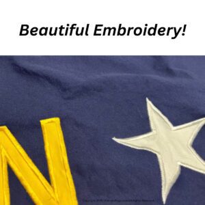 north carolina flag state of nc flags sewn cotton 3 x 5, 4 x 6, 5 x 9.5