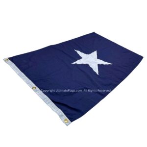 bonnie blue flag cotton sewn flags