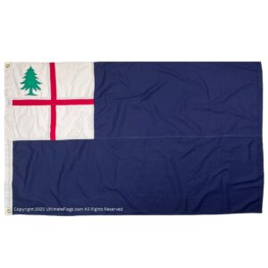 Affordable flag featuring a green tree and a red cross on a blue background, perfect for those looking to buy online. This is one of the best options for flag enthusiasts at a cheap price. Available at UltimateFlags.com.