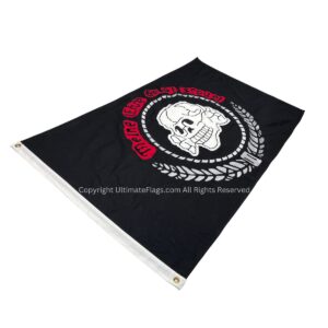 german totenkopf flag panzer division 3x5 ft cotton embroidered