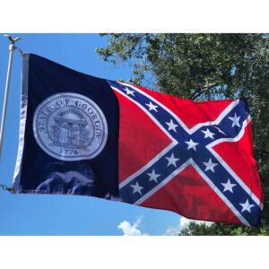old georgia state flags for sale georgia battle flag buy double sided old ga flags