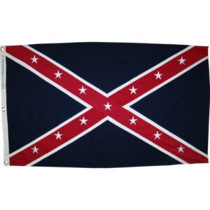 buy Trans-Mississippi Flag Confederate Taylor's Army flag in cotton embroidered