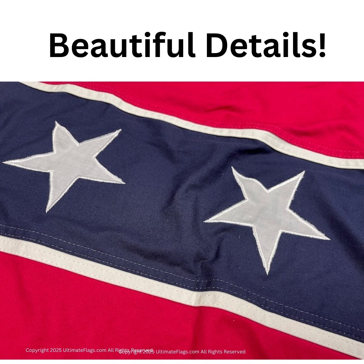 Beautifully detailed flag featuring vibrant colors and intricate star designs, perfect for adding a patriotic touch to your home or event. Buy online for affordable prices and the best quality flags. Visit UltimateFlags.com for more options.