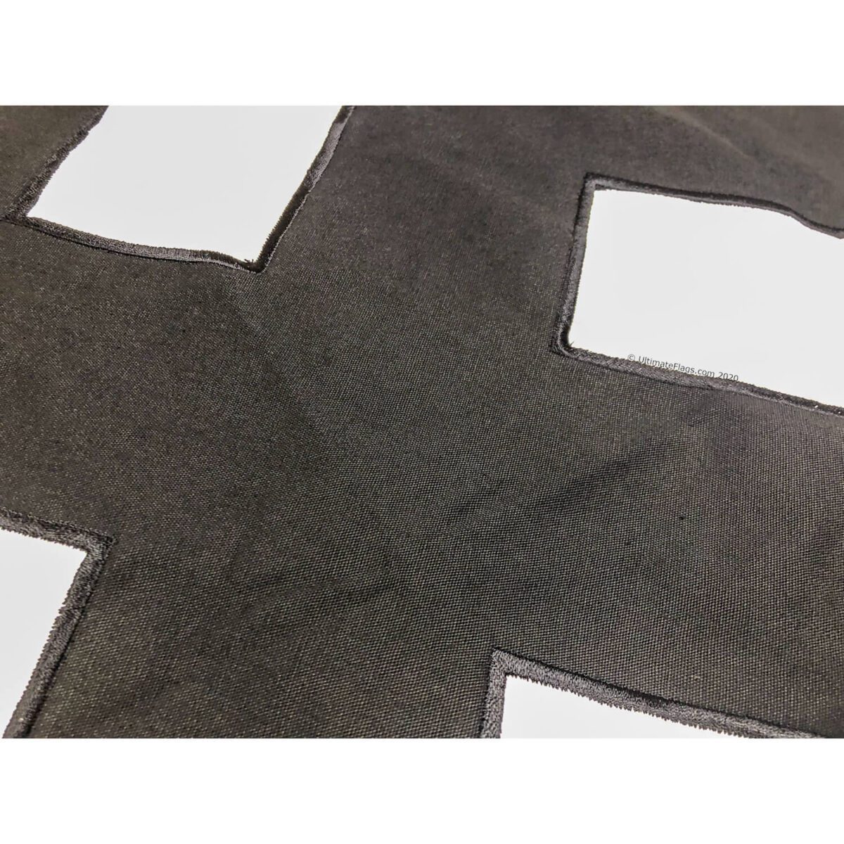 Affordable black cross flag with durable fabric, perfect for events and decorations. Buy online for the best deals at UltimateFlags.com.