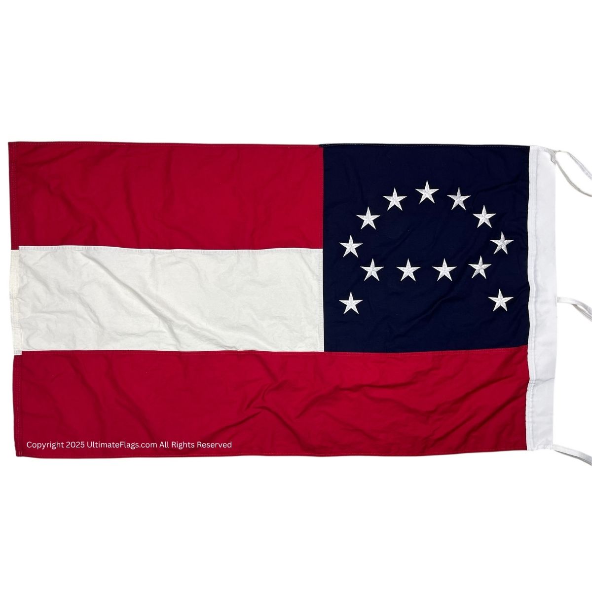 This image features a historical flag design, showcasing vibrant colors and a unique pattern. Ideal for collectors or enthusiasts, this flag is a cheap and affordable option to buy online. Discover the best selection of flags at UltimateFlags.com.
