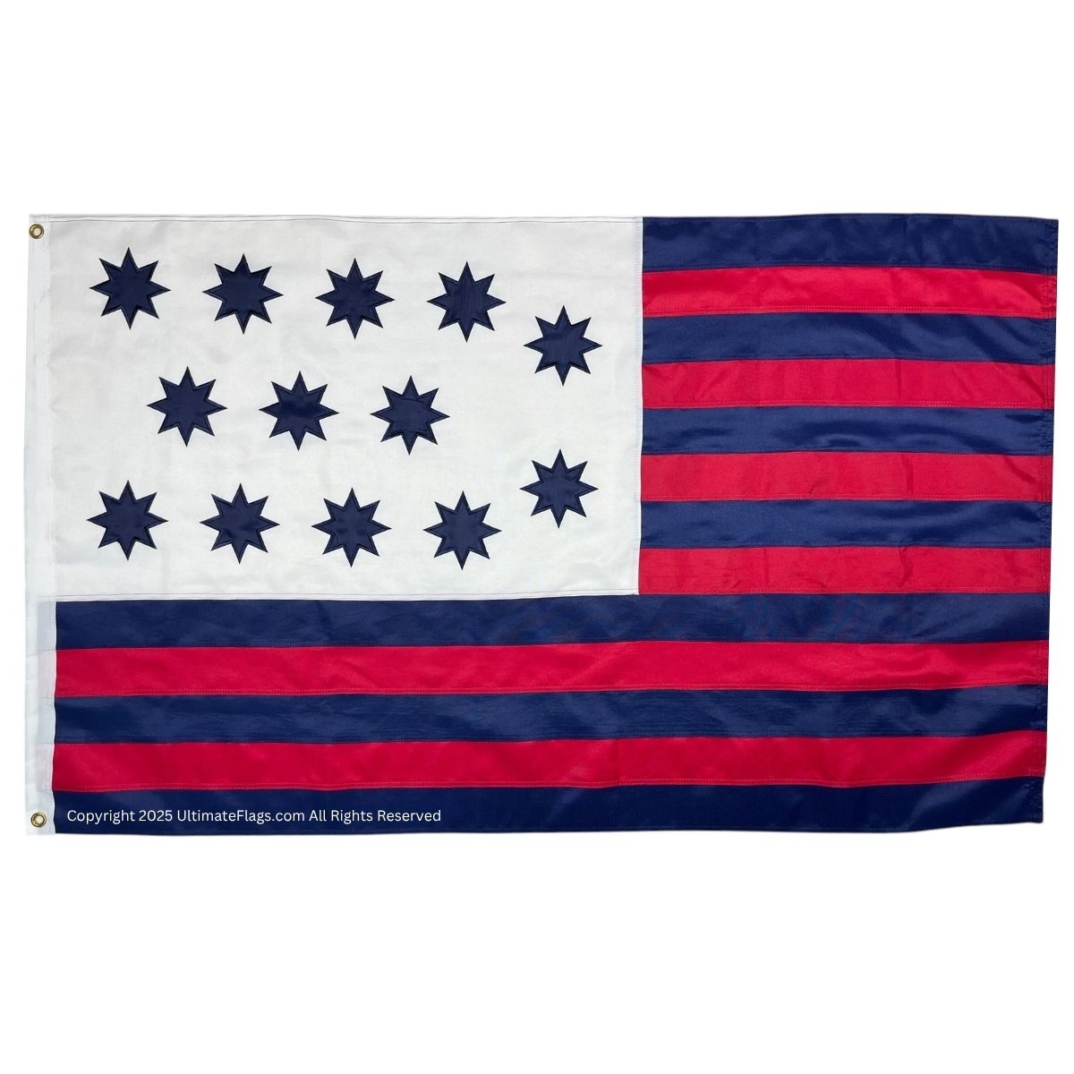 Historical American flag design featuring stars and stripes, perfect for collectors and enthusiasts. Shop for cheap, affordable options and find the best deals to buy online at UltimateFlags.com.