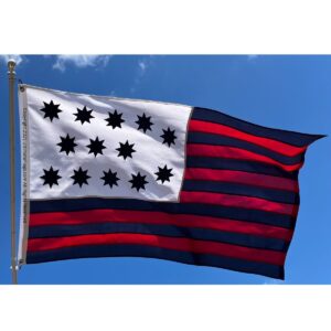 This image features a unique flag design with stars and stripes, perfect for those looking to buy online. Discover affordable options that stand out as some of the best choices for flag enthusiasts. Shop now at UltimateFlags.com.