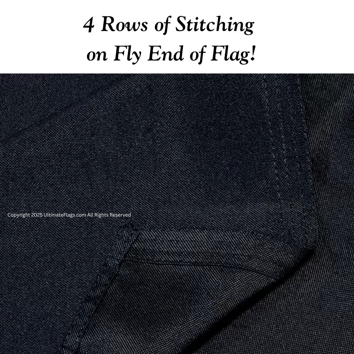 4 rows of durable stitching on the fly end of the flag ensure enhanced longevity and strength. Discover affordable and high-quality flags that you can buy online, perfect for any occasion. Shop the best selection at UltimateFlags.com.