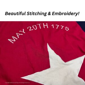 north carolina republic cotton flag 3' x 5'