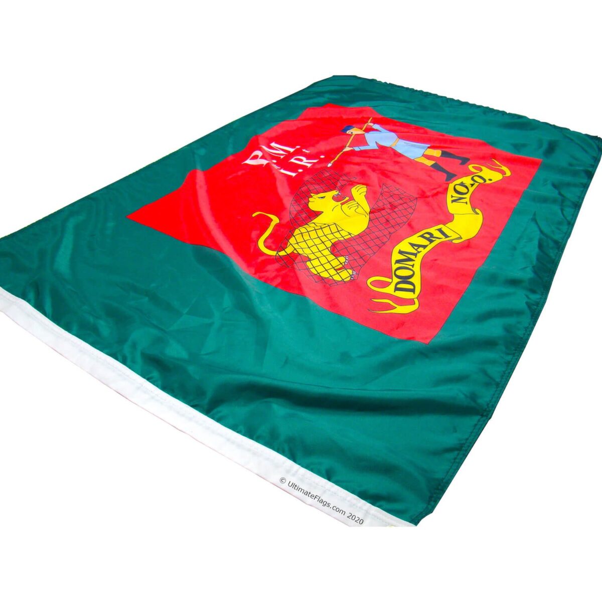 Colorful flag featuring a vibrant design with dragons, perfect for displaying pride. This affordable flag is a great choice for enthusiasts looking to buy online. For the best selection, visit UltimateFlags.com.