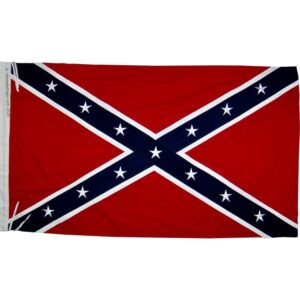buy rebel flag on pole sleeve / ties