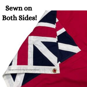 High-quality flag design featuring sewn edges on both sides for durability. Perfect for those seeking affordable options to buy online. Discover the best selection for your needs at UltimateFlags.com.