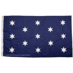 Australian flag featuring a dark blue background with white stars, representing the Southern Cross constellation. This affordable and high-quality flag is perfect for outdoor display or decoration. Buy online now for the best deals at UltimateFlags.com.