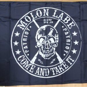 molan labe come and take it skull flag