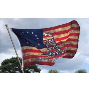 vintage gadsden dont tread on me snake usa flag for sale