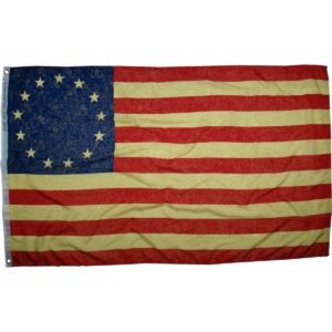 13 star usa flag vintage antiqued weathered flags for sale by Ultimate Flags