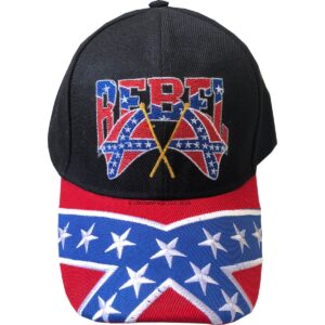 Rebel Battle Flags on Cap / Hat / Ballcap for sale