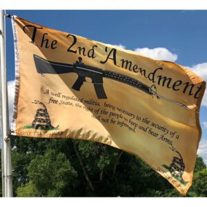 buy 2nd amendment flag vintage look