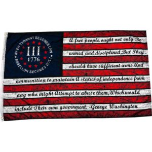 buy 2A when tyranny becomes law flags