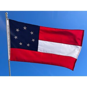 1st national flag 7 stars and bars double nylon embroidered flag 2x3 3x5 4x6 5x8 6x10 8x12 10x15 ft