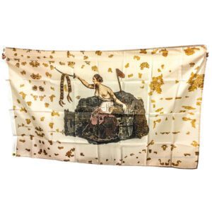 A beautifully designed flag featuring a vintage-inspired illustration, perfect for collectors and enthusiasts. This affordable and cheap option is one of the best choices to buy online for adding character to your space. Available at UltimateFlags.com.