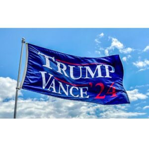 trump vance 2024 flag blue 3 x 5 outdoor double sided flags