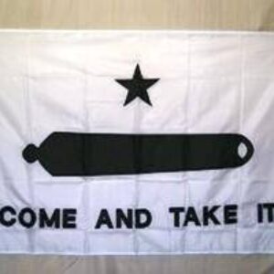 Gonzales Come & Take It Cannon Double Nylon Embroidered 4 X 6 ft.