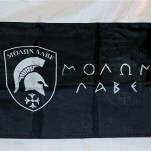 Molon Labe Flag – Come & Take – DOUBLE SIDED 12 x 18 Inch