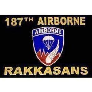 187th Airborne Flag 3 X 5 ft. Standard