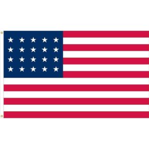 American flag design showcasing its iconic red, white, and blue colors, perfect for patriotic displays. Buy online for cheap and affordable options. Best quality flags available at UltimateFlags.com.