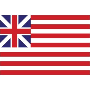 British American flag design, symbolizing the connection between the UK and the USA, perfect for patriotism and decor. Buy online at affordable prices for the best quality flags at UltimateFlags.com.
