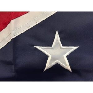 Rebel Flag – Confederate Flag – Double Nylon Appliqué Stars 4 x 6 ft.