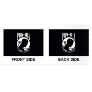 POW MIA Flag – Poly-Max Outdoor Commercial (Made in America)