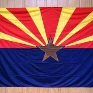 Arizona Flag – Nylon Double Sided  3 x 5 ft