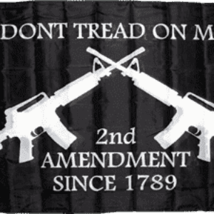 2nd amendment flag dont tread on me black flags for sale