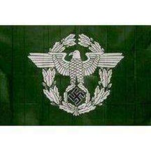 German Stazi Ordnungspolizei Police Flag 3 X 5 ft. Standard 3rd Reich