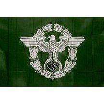 German Stazi Ordnungspolizei Police Flag 3 X 5 ft. Standard 3rd Reich
