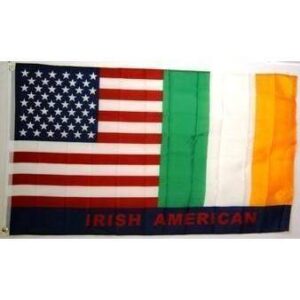 Irish American Flag 3 X 5 ft. Standard