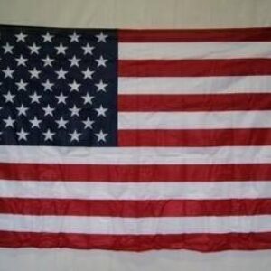 USA Flag Knitted Nylon  5 x 8 ft Jumbo