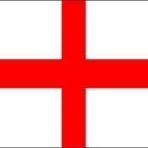 St. George's Cross flag representing England, perfect for events or decorations. Find cheap and affordable options to buy online for the best quality flags at UltimateFlags.com.