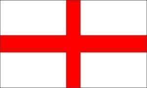 St. George's Cross flag representing England, perfect for events or decorations. Find cheap and affordable options to buy online for the best quality flags at UltimateFlags.com.