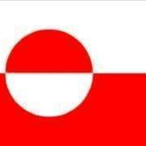 Greenland flag design featuring red and white colors with a central circle. Perfect for displaying national pride, this flag is a cheap and affordable option to buy online. Discover the best selection of flags at UltimateFlags.com.