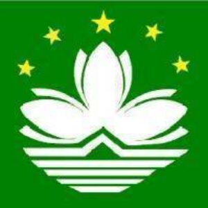 Image of a green flag featuring a white lotus flower design and stars, symbolizing peace and prosperity. This affordable and stylish flag is perfect for showcasing your support. Buy online now for the best deals at UltimateFlags.com.