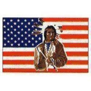 USA Indian Flag 3 X 5 ft. Standard