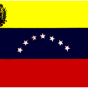 Venezuelan flag featuring vibrant colors of yellow, blue, and red, adorned with stars and the national coat of arms. This flag is perfect for those looking to buy online at affordable prices. Discover the best options for flags at UltimateFlags.com.